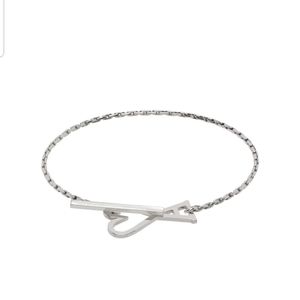 Ami silver chain bracelet